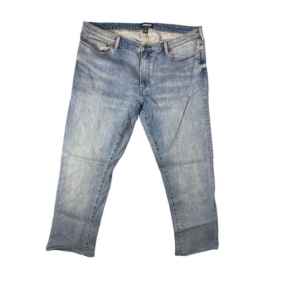 Lands' End Men's Slim Fit Comfort-First Jeans Size 42x30